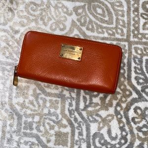 Michael Kors Orange Wallet